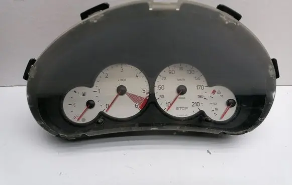 Peugeot 206 Speedometer (instrument cluster) 9656696280