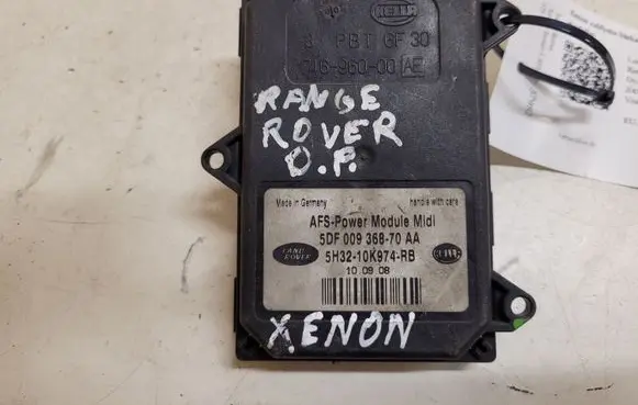 Land Rover Range Rover L322 Xenon control unit/module 5DF00936870AA 5H3210K974RB