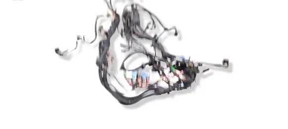 BMW 5 E60 E61 Engine installation wiring loom 12517575450