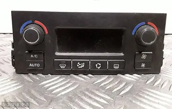 Peugeot 207 Climate control unit 96856538XT