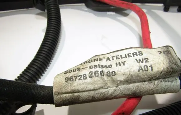 Peugeot 508 Ignition plug leads 9672826680