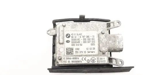 BMW 5 GT F07 Blind spot module 6797086