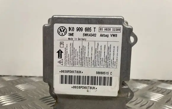Volkswagen Golf V Airbag control unit/module 1K0909605T