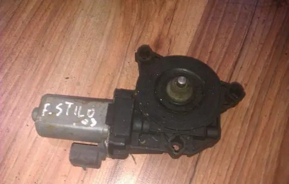 Front door window regulator motor