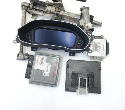 Audi Q3 F3 Engine ECU kit and lock set 81A837220J IKO905851 5Q1419512G