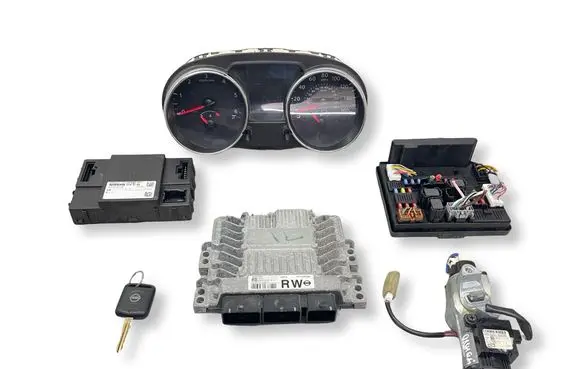 Nissan Qashqai Engine ECU kit and lock set 23710BR30A S180033108A 284B2JD02E