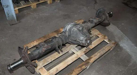 Rear axle beam