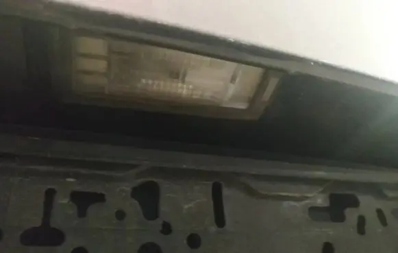 Renault Espace - Grand espace IV Number plate light