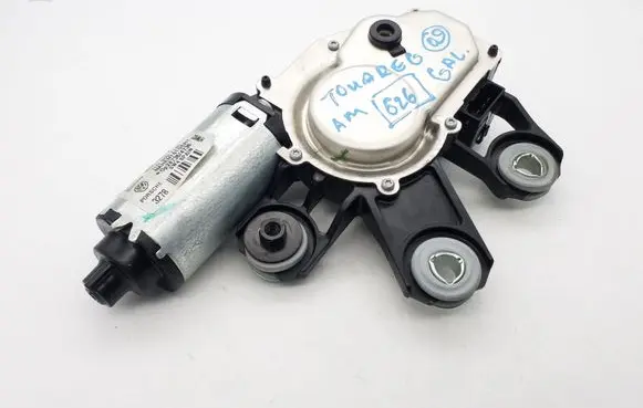 Volkswagen Touareg I Rear window wiper motor 7L0955712C 53032612