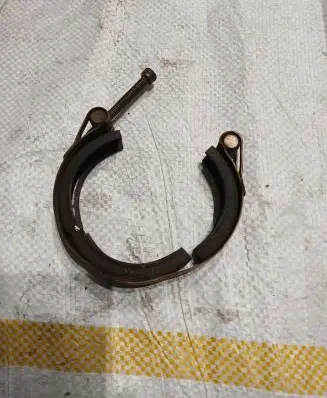 Volkswagen PASSAT B8 Muffler pipe connector clamp 1K0253725