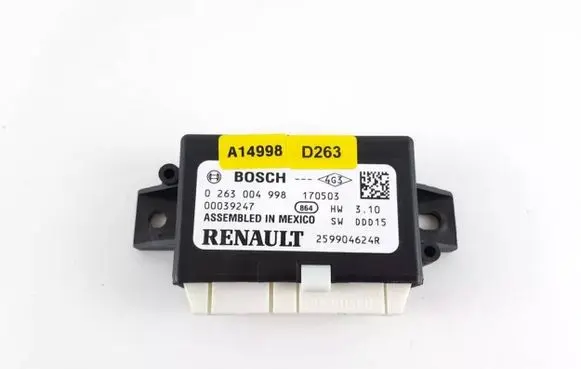 Renault Scenic IV - Grand scenic IV Parking PDC control unit/module 259904624R 0263004998 00039247