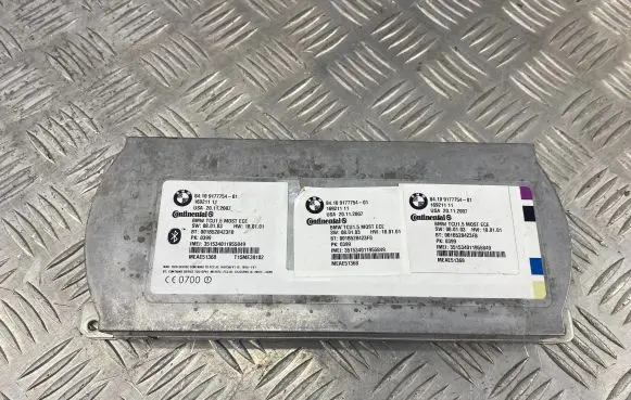 BMW 3 E90 E91 Bluetooth control unit module 9177754 16921111 001B528423F8