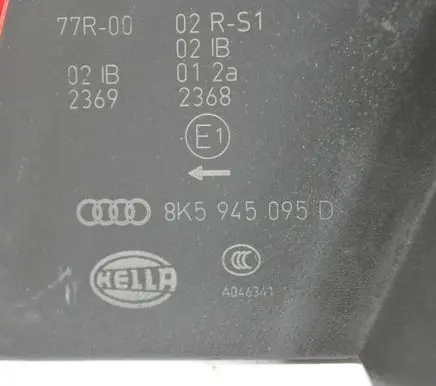Audi A4 S4 B8 8K Rear/tail lights 8K5945095D
