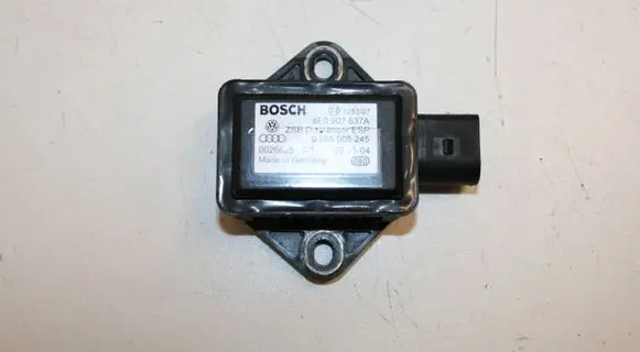 Audi A6 S6 C5 4B ESP acceleration yaw rate sensor 8E0907637A 0265005245 0026625