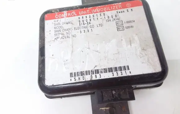 Hyundai Galloper Immobilizer control unit/module HR805150 5028111000