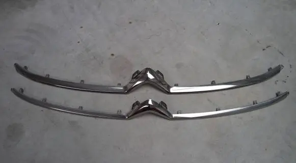 Citroen C3 Aircross Front bumper splitter molding 13490090