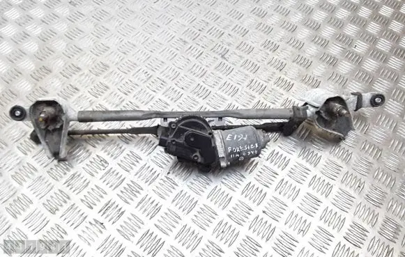 Front wiper linkage