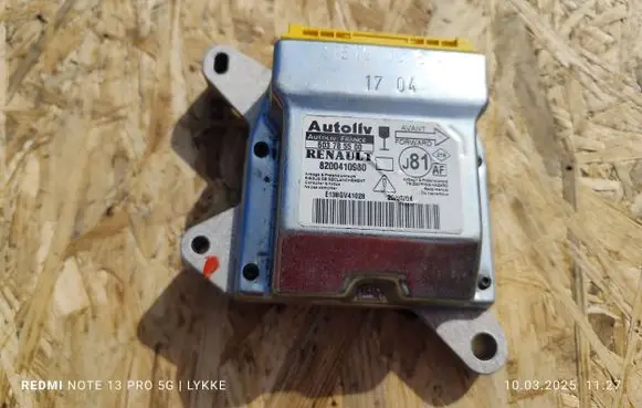Renault Espace - Grand espace IV Airbag control unit/module 8200410980 603785500 E138GV41028