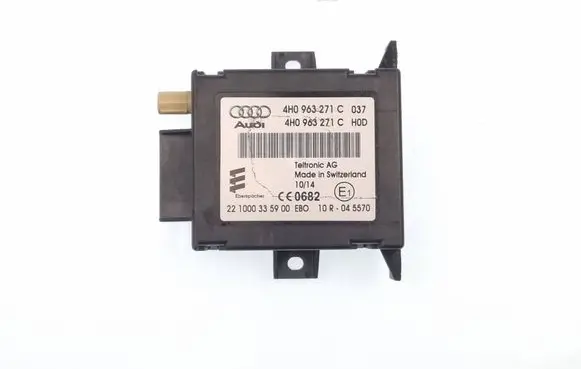 Audi A7 S7 4G Auxiliary heating control unit/module 4H0963271C 221000335900 10R045570
