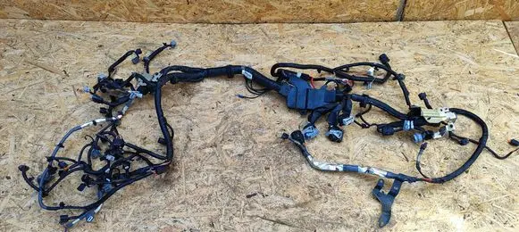 Engine installation wiring loom