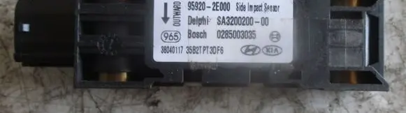 KIA Sportage Airbag deployment crash/impact sensor 959202E000