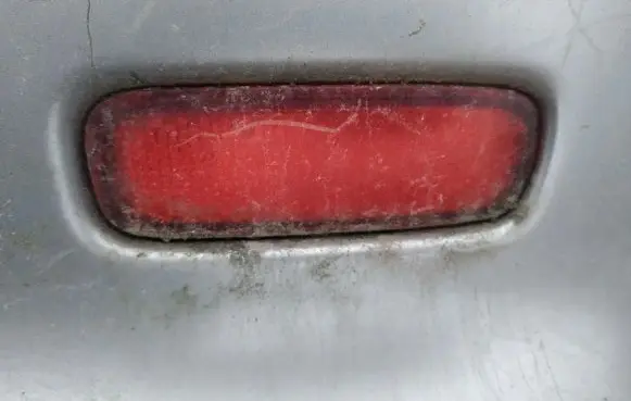 Peugeot 607 Rear tail light reflector