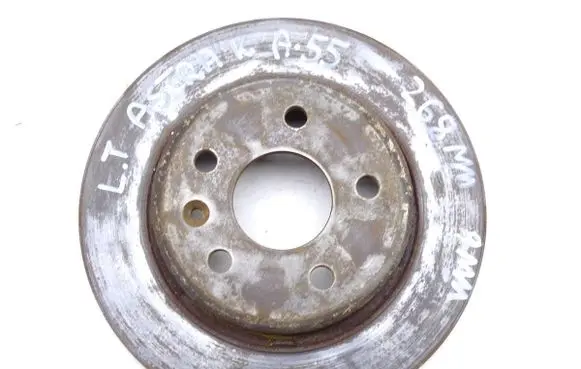 Opel Astra K Rear brake disc 13581928