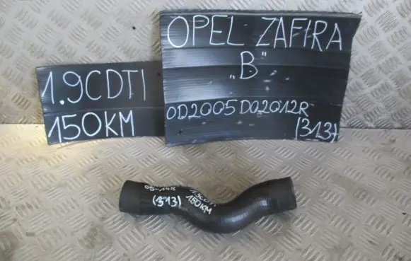 Opel Zafira B Intercooler hose/pipe