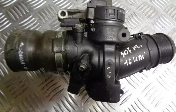 Peugeot 307 Throttle valve position sensor 9658793980