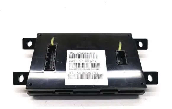 Tesla Model S Air conditioning/heating control unit 6007366-00-B
