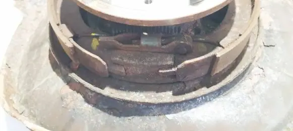 Chevrolet Captiva Handbrake/parking brake pads 