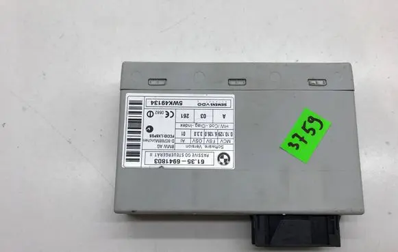 BMW 7 E65 E66 Comfort/convenience module 6941803 5WK49134 01012961260