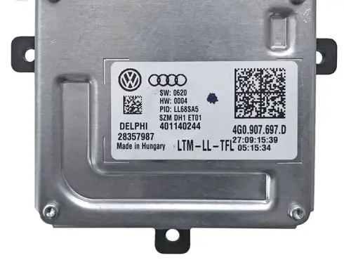 Audi A5 Sportback 8TA Headlight ballast module Xenon 4G0907697D