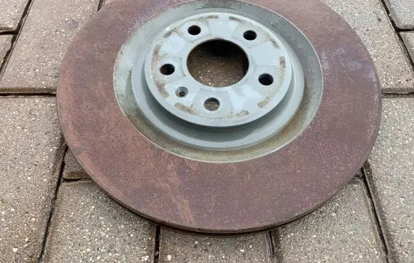 Audi Q7 4M Rear brake disc 4M0615601J