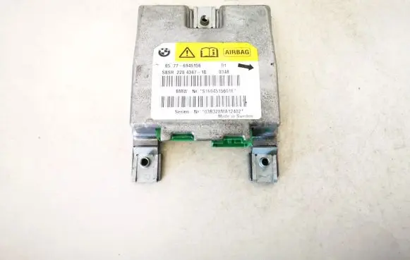 BMW 5 E60 E61 Airbag control unit/module 65776945156 65.77-6945156