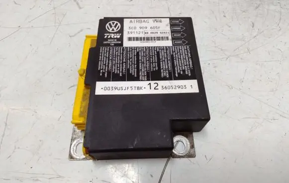 Volkswagen PASSAT B6 Airbag control unit/module 3C0909605F 391121