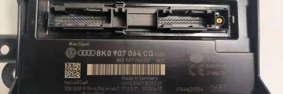 Audi A5 Sportback 8TA Comfort/convenience module 8K0907064CQ 5DK00991933