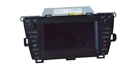 Toyota Prius (XW30) Radio/CD/DVD/GPS head unit 8611360V840