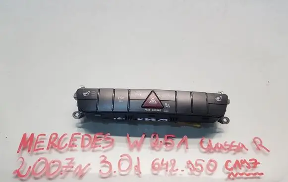 Mercedes-Benz R W251 Hazard light switch A2518704510