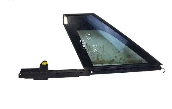 Citroen C5 Front door vent window glass four-door E000191 43R000016