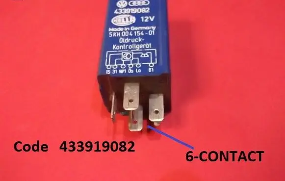 Audi 80 90 B3 Oil pressure relay 813919082