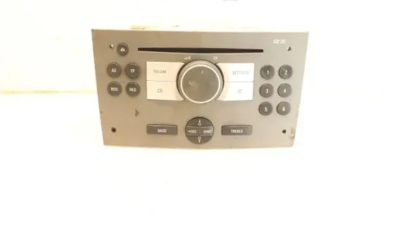 Opel Astra H Radio/GPS head unit trim 