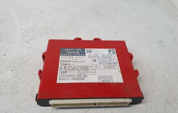 Toyota Prius (XW30) Keyless (KESSY) go control unit/module 8999047060