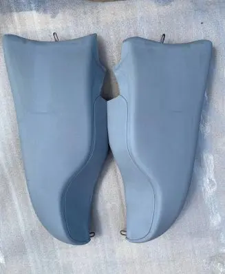 Mercedes-Benz C W203 Seat trim A2039204430 55046131L 55045131R