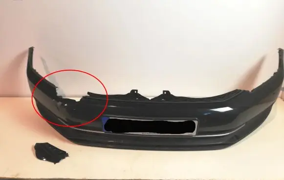 Volkswagen PASSAT B8 Front bumper