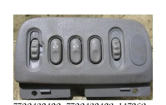 Renault Scenic I Headlight level height control switch 7700432420 7700432429