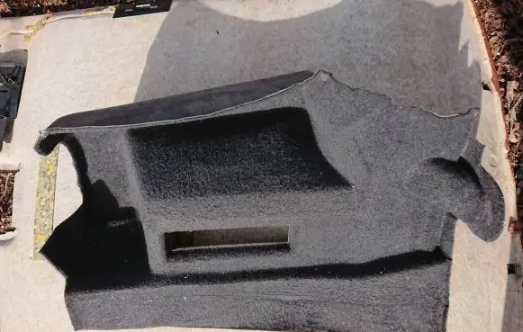 Jaguar XJ X300 Trunk/boot lower side trim panel 