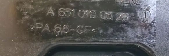 Mercedes-Benz E W212 Oil sump A6510100328