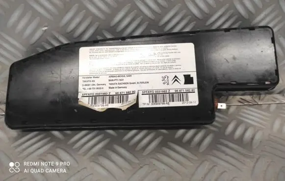 Citroen C4 Aircross Seat airbag 9687158280