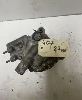 Peugeot 407 Air conditioning (A/C) compressor (pump) 9656572380